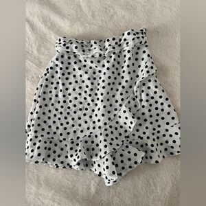 Polka Dot Ruffle Skirt
